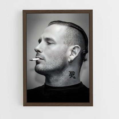 ap-corey taylor-3 cadre Bois foncé