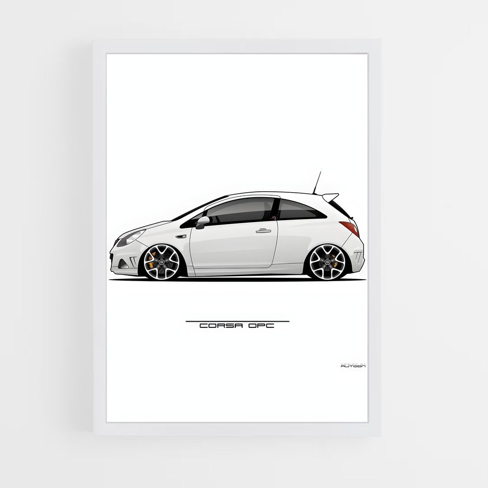 ap-corsa opc-1 cadre Blanc