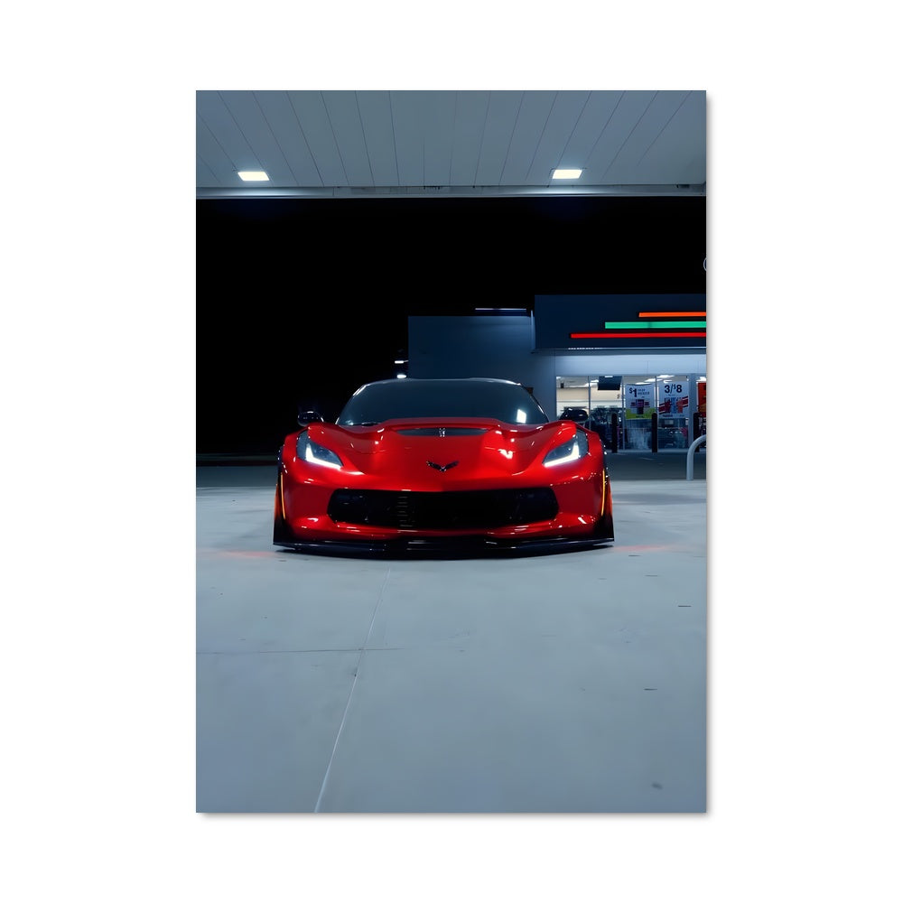 Poster Corvette Fury