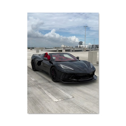 Poster Corvette stingray 76730