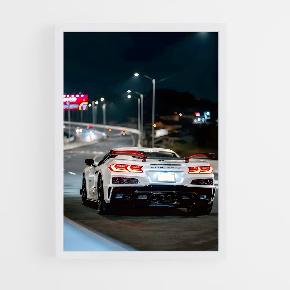 ap-corvette c7 gt3-r-6 cadre Blanc
