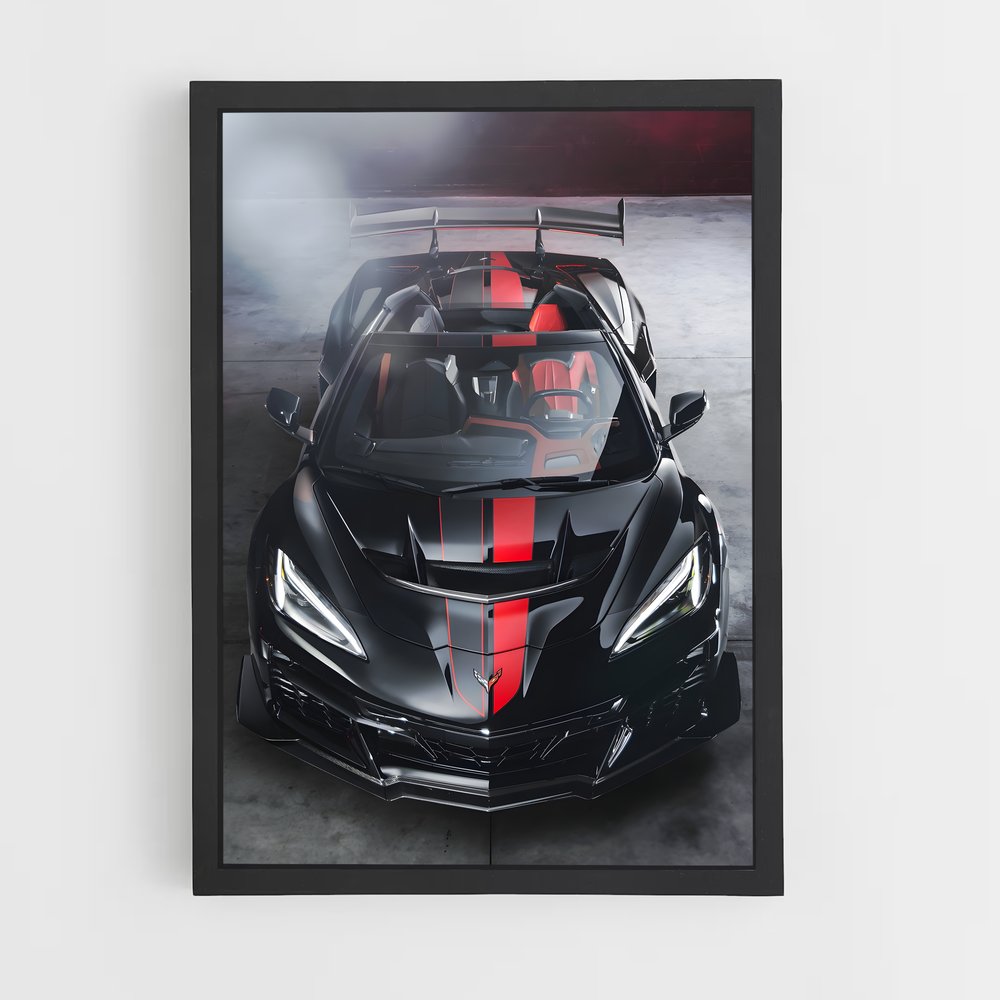 ap-corvette c7 zr1-5 cadre Noir