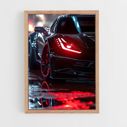 ap-corvette c8 stingray-2 cadre Bois clair