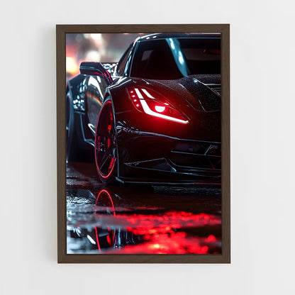 ap-corvette c8 stingray-2 cadre Bois foncé