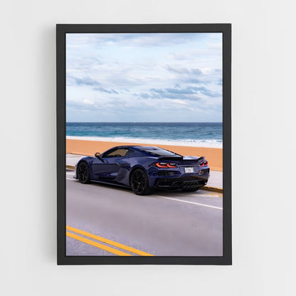 ap-corvette c8 z06-4 cadre Noir