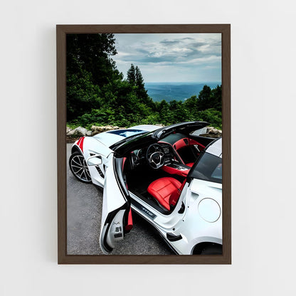 ap-corvette grand sport-1 cadre Bois foncé