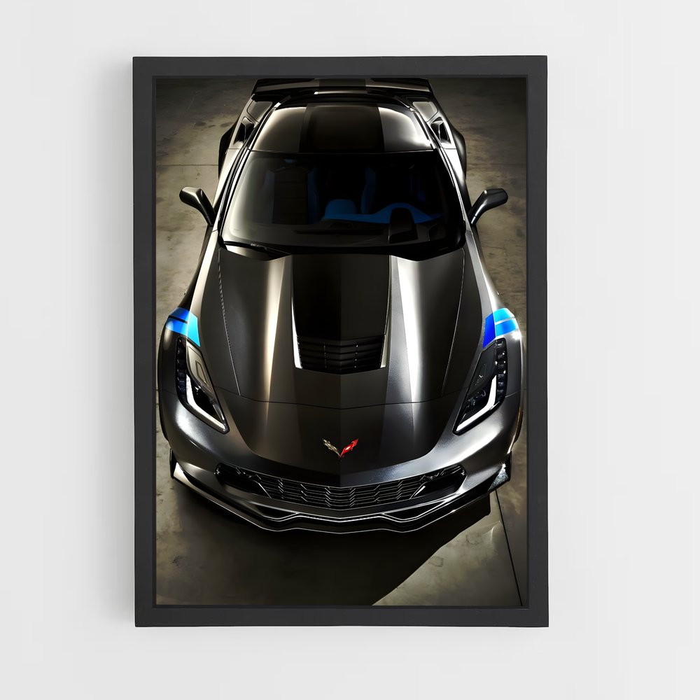 ap-corvette grand sport-2 cadre Noir