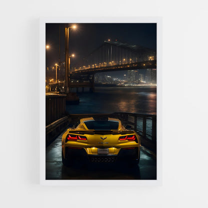 ap-corvette z06-2 cadre Blanc