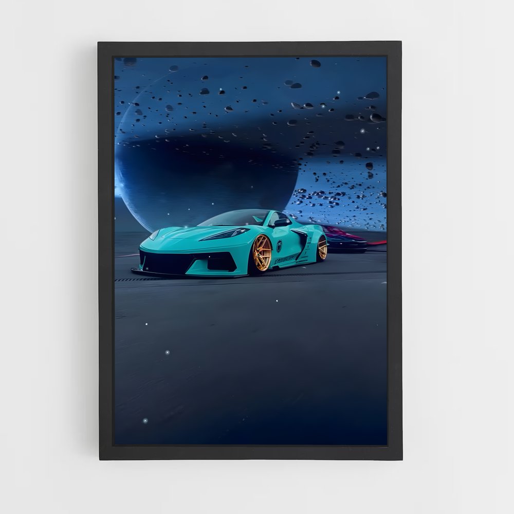 ap-corvette z06-3 cadre Noir