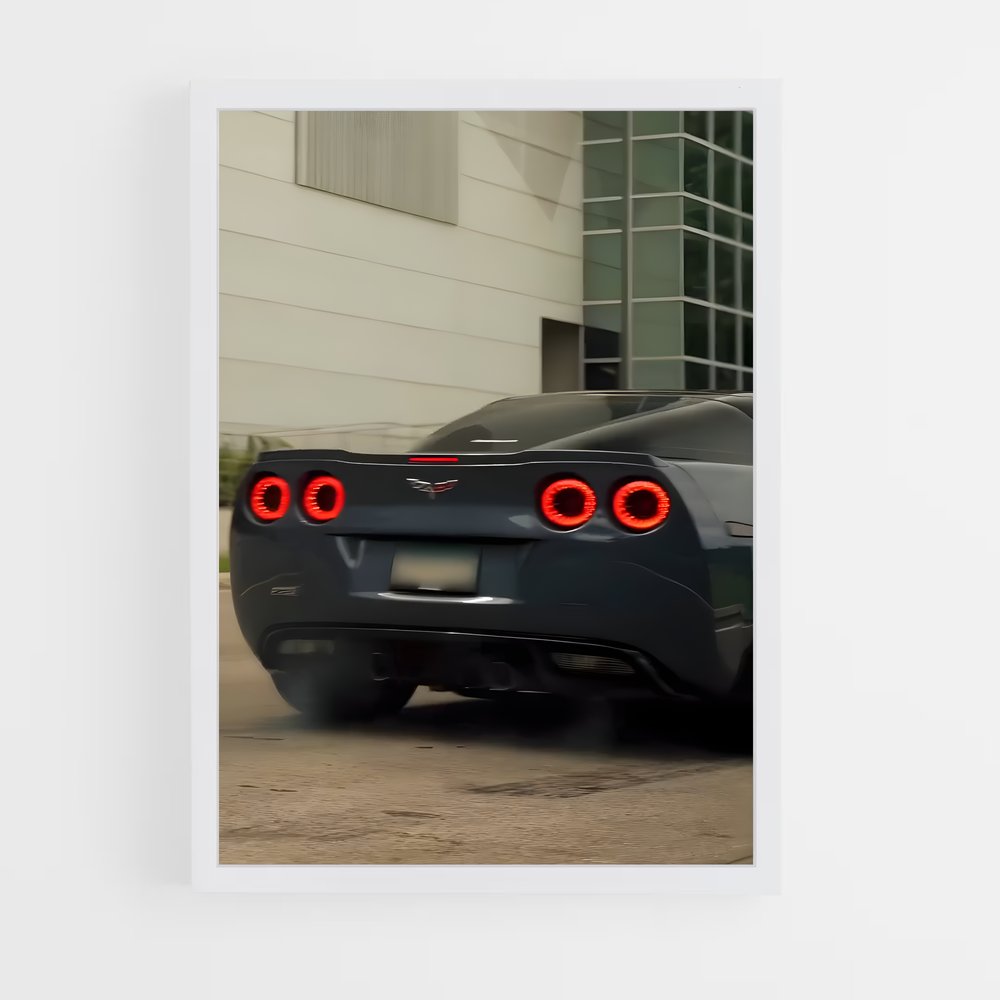 ap-corvette zr1-6 cadre Blanc