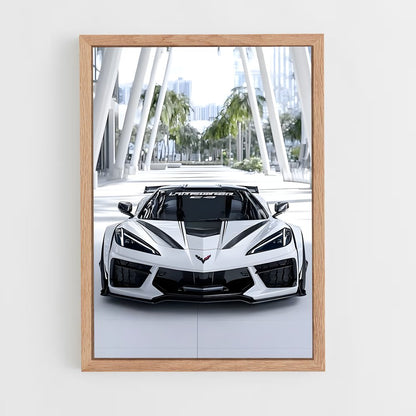 ap-corvette zr1-8 cadre Bois clair