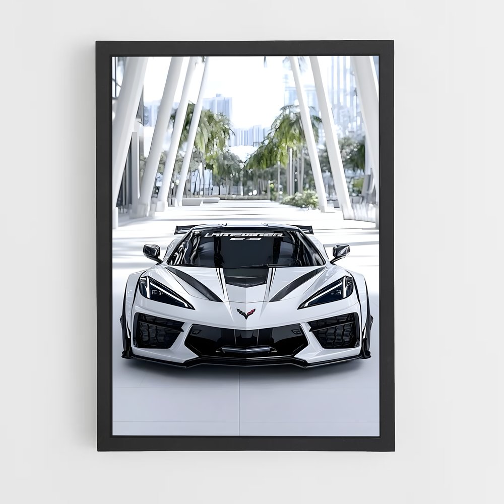 ap-corvette zr1-8 cadre Noir