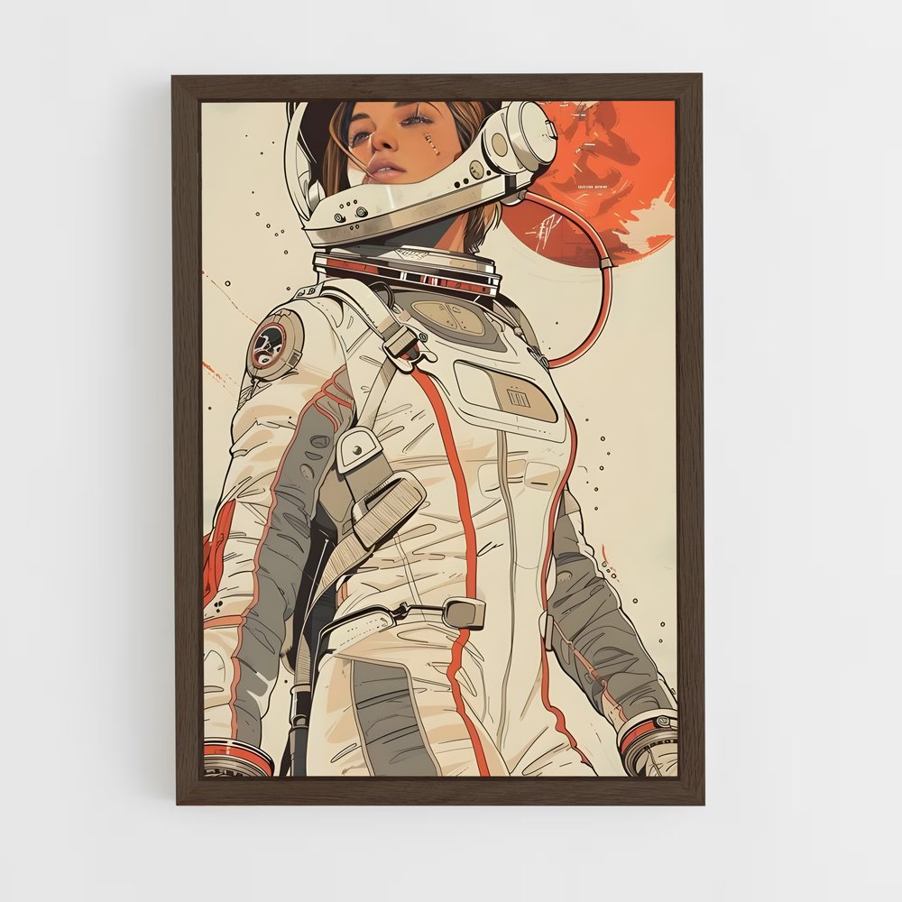 ap-cosmonaut-2 cadre Bois foncé