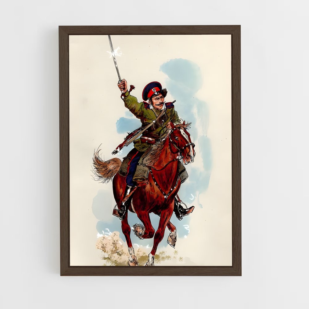 ap-cossack-7 cadre Bois foncé