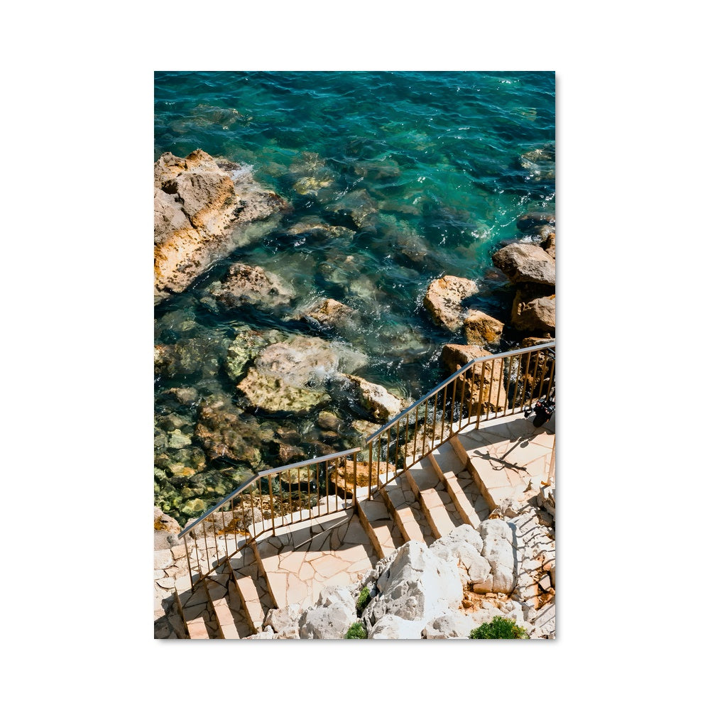 Poster Escaliers Vers l'Océan