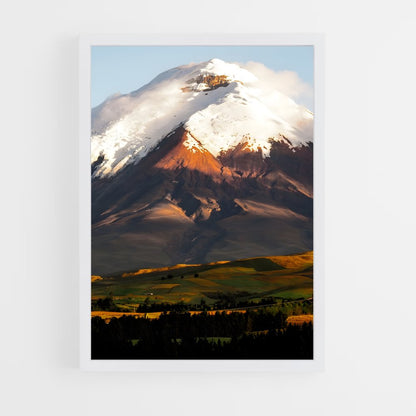 ap-cotopaxi volcano-1 cadre Blanc