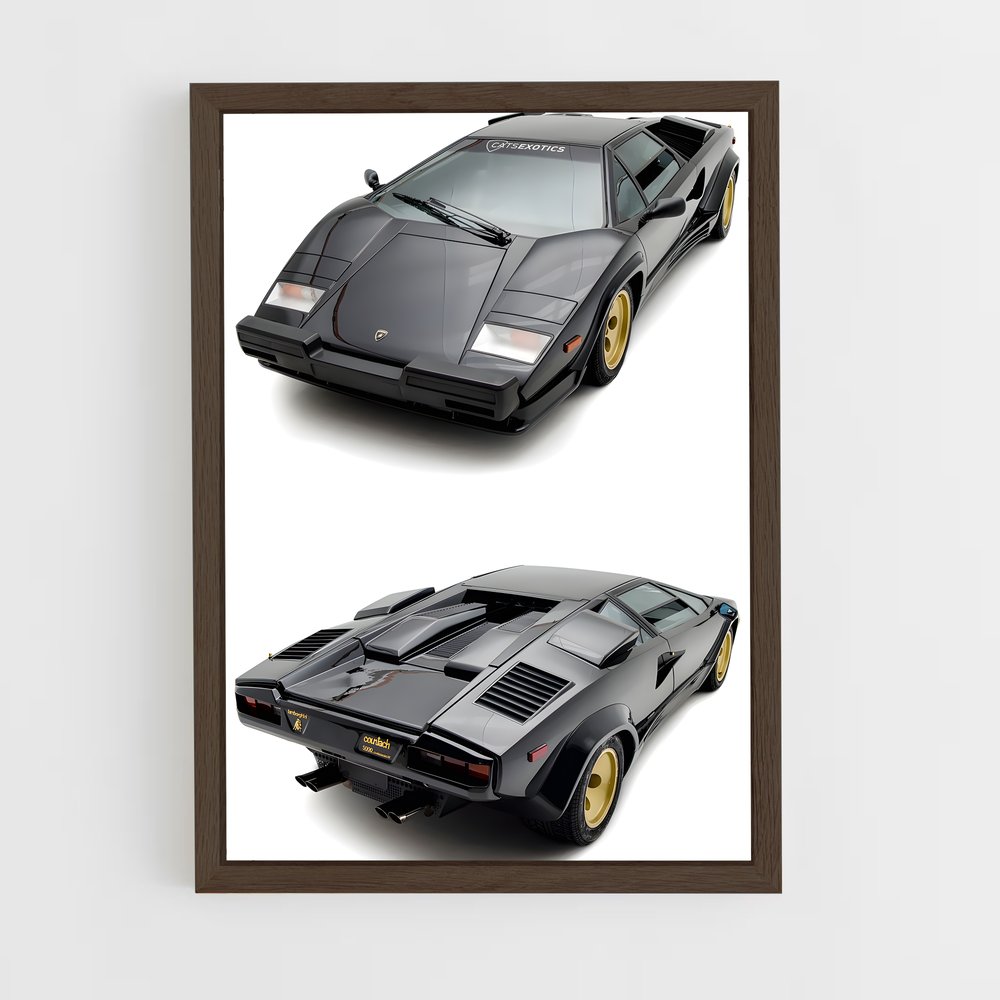 ap-countach-7 cadre Bois foncé