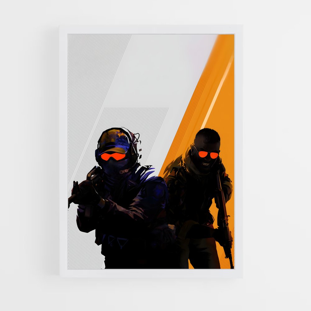 ap-counter strike-2 cadre Blanc