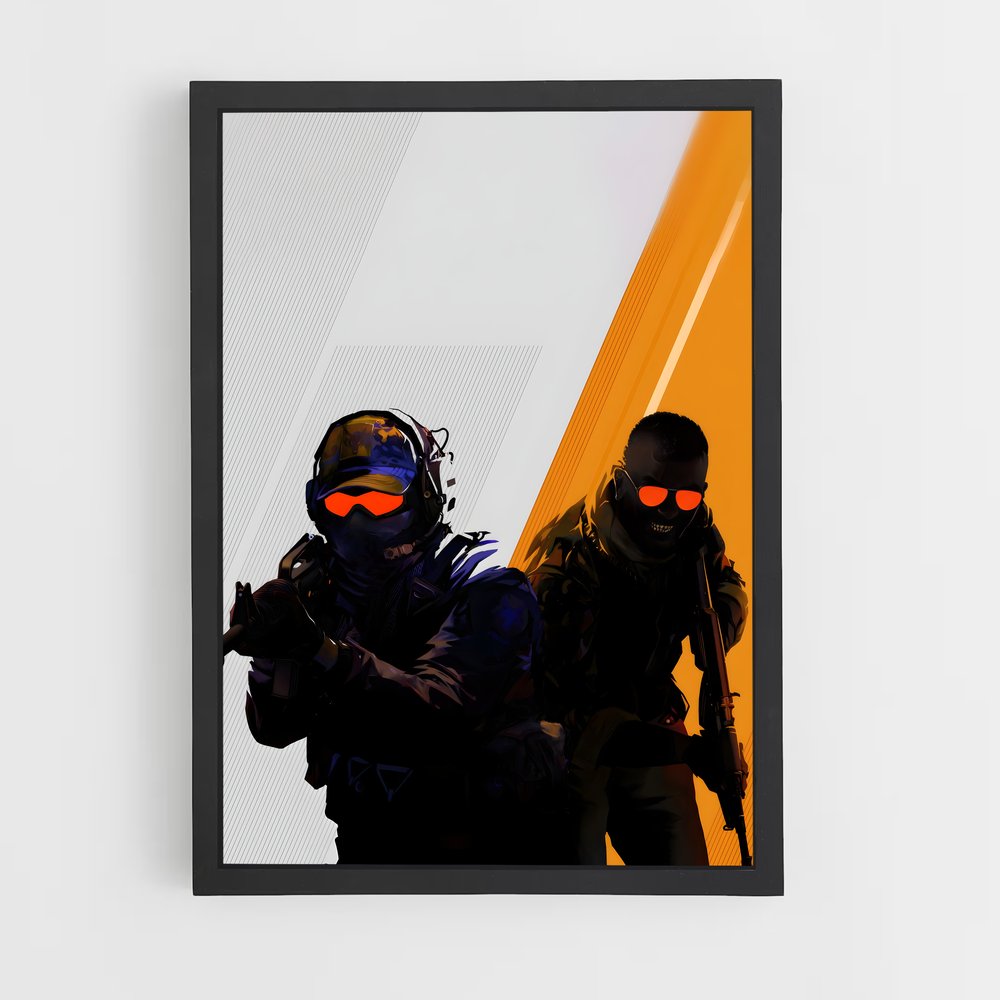 ap-counter strike-2 cadre Noir