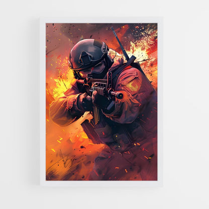 ap-counter strike-3 cadre Blanc