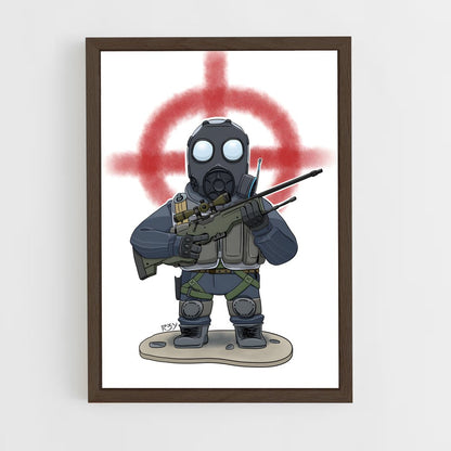 ap-counter strike-6 cadre Bois foncé