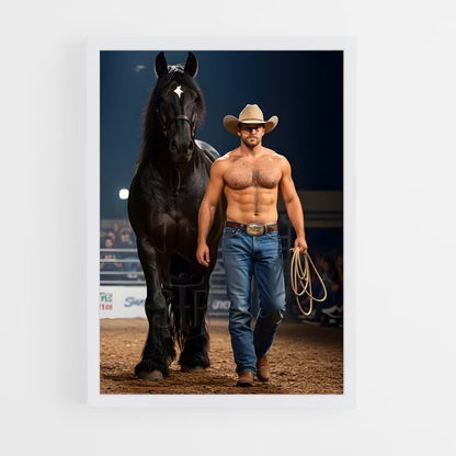 ap-cowboys-1 cadre Blanc