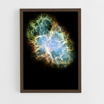 ap-crab nebula-1 cadre Bois foncé