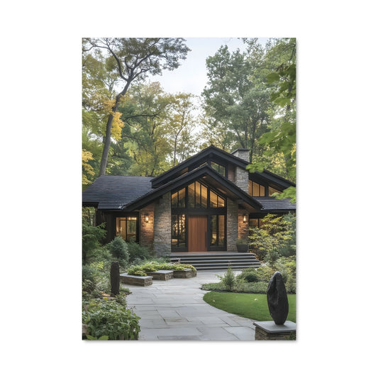 Poster Maison Moderne