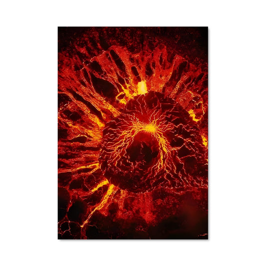 Poster Lave et Océan