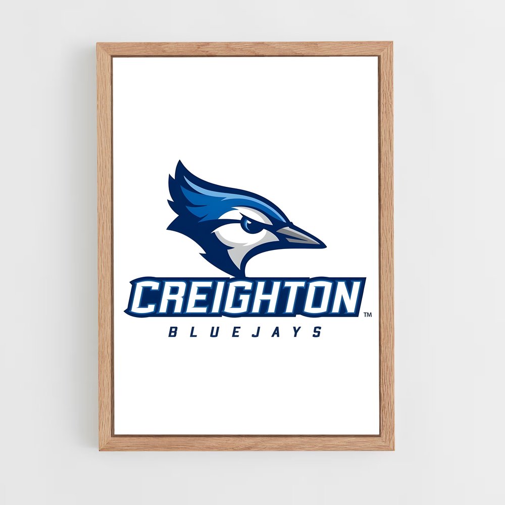 ap-creighton bluejays-1 cadre Bois clair