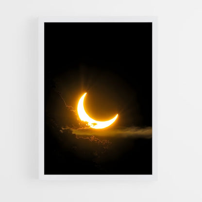 ap-crescent moon-1 cadre Blanc