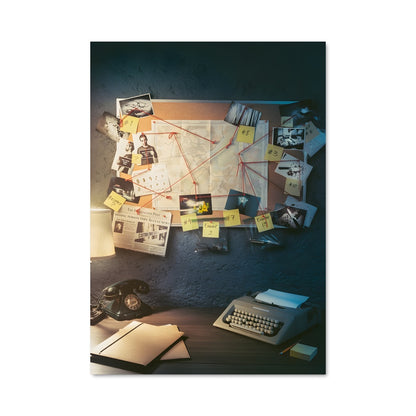 Poster Bureau du Crime