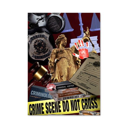 Poster Droit au Crime