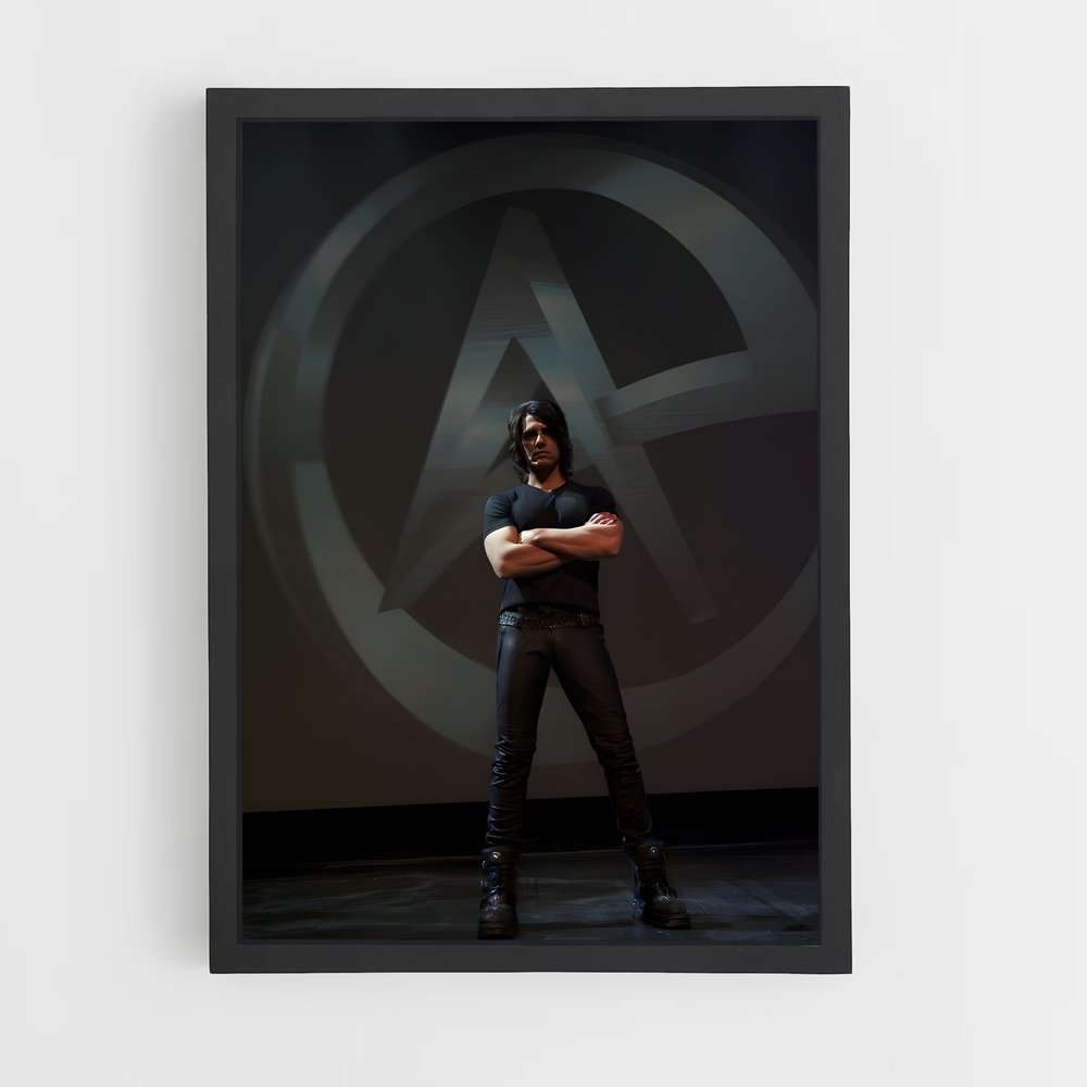 ap-criss angel-7 cadre Noir