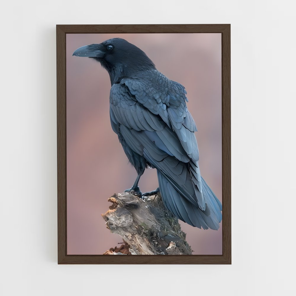 ap-crow-9 cadre Bois foncé
