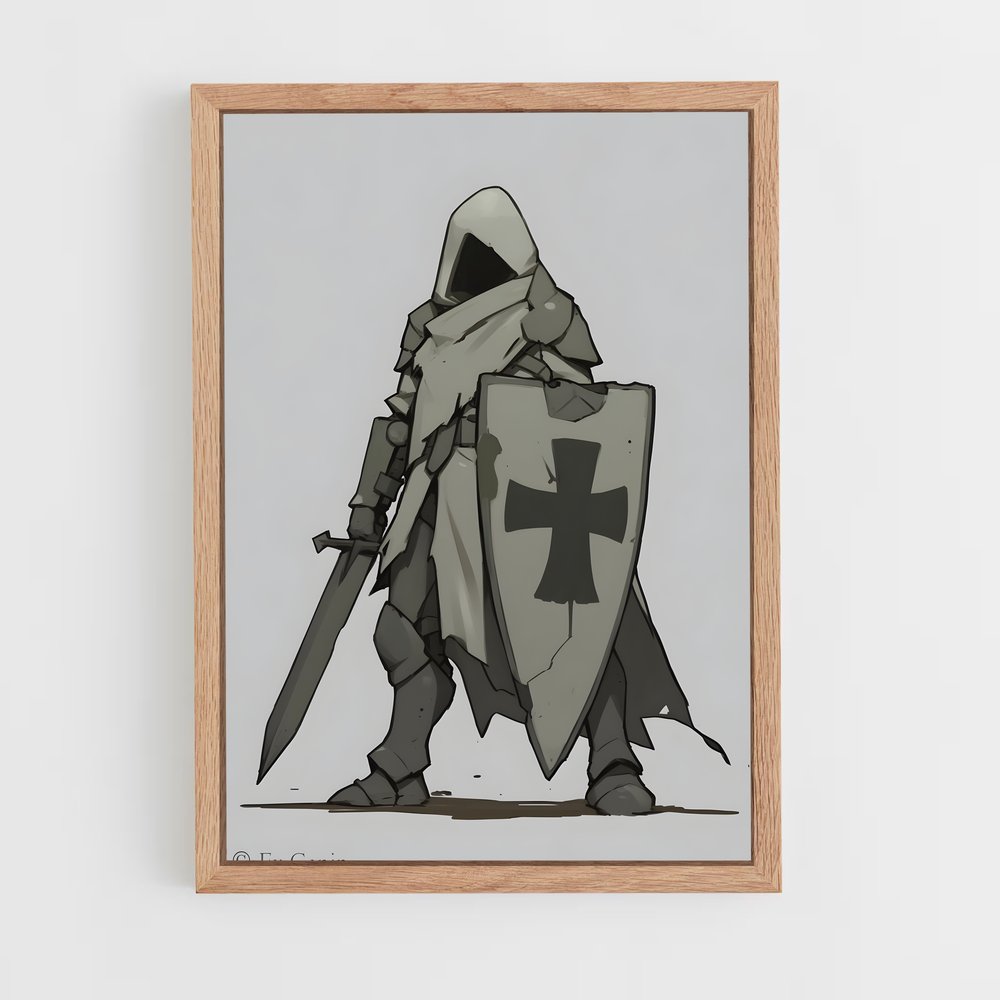 ap-crusader-6 cadre Bois clair