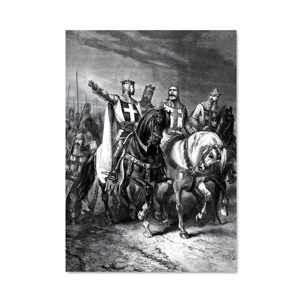 Poster Chevauchée Épique