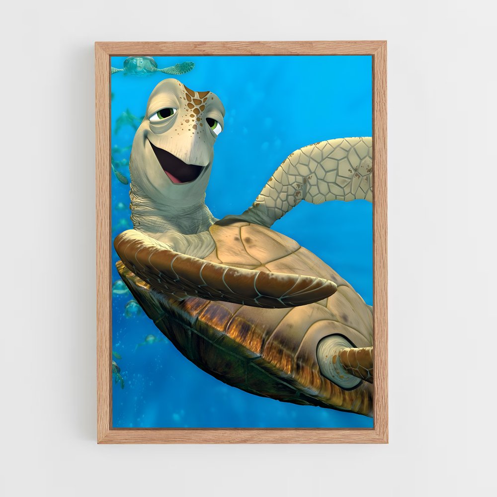 ap-crush turtle-1 cadre Bois clair