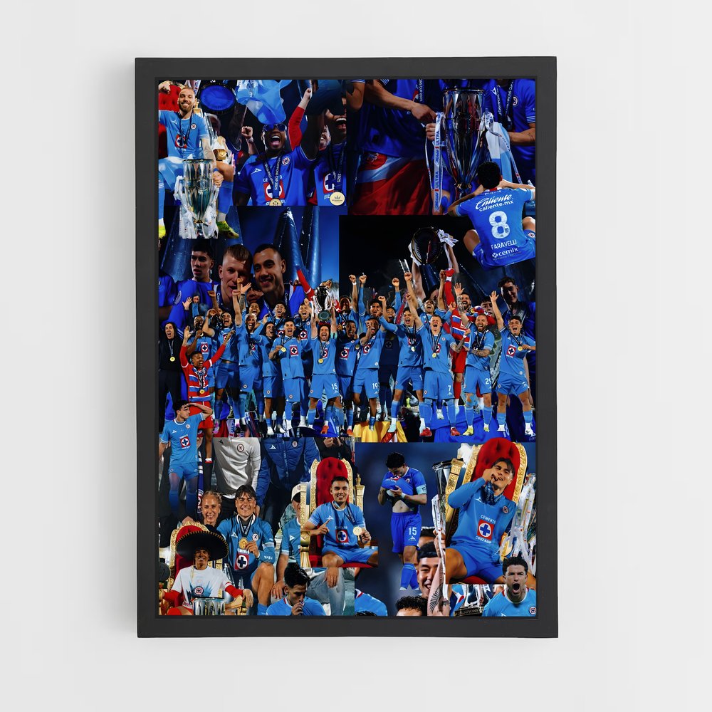 ap-cruz azul fc-9 cadre Noir