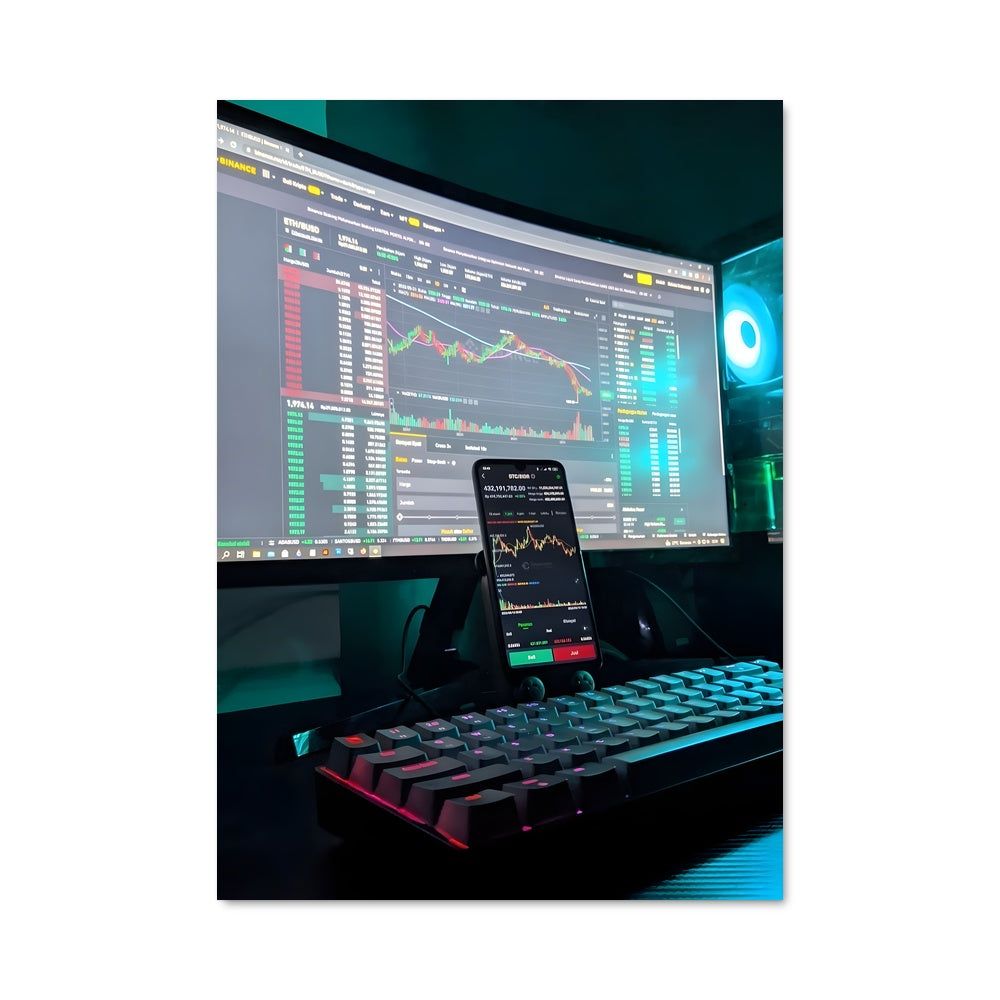 Poster Crypto trader 4825