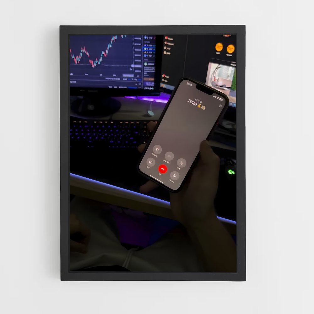ap-crypto trader-11 cadre Noir