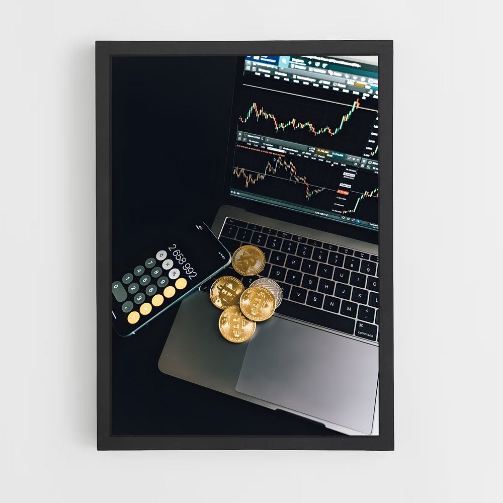 ap-crypto trader-3 cadre Noir