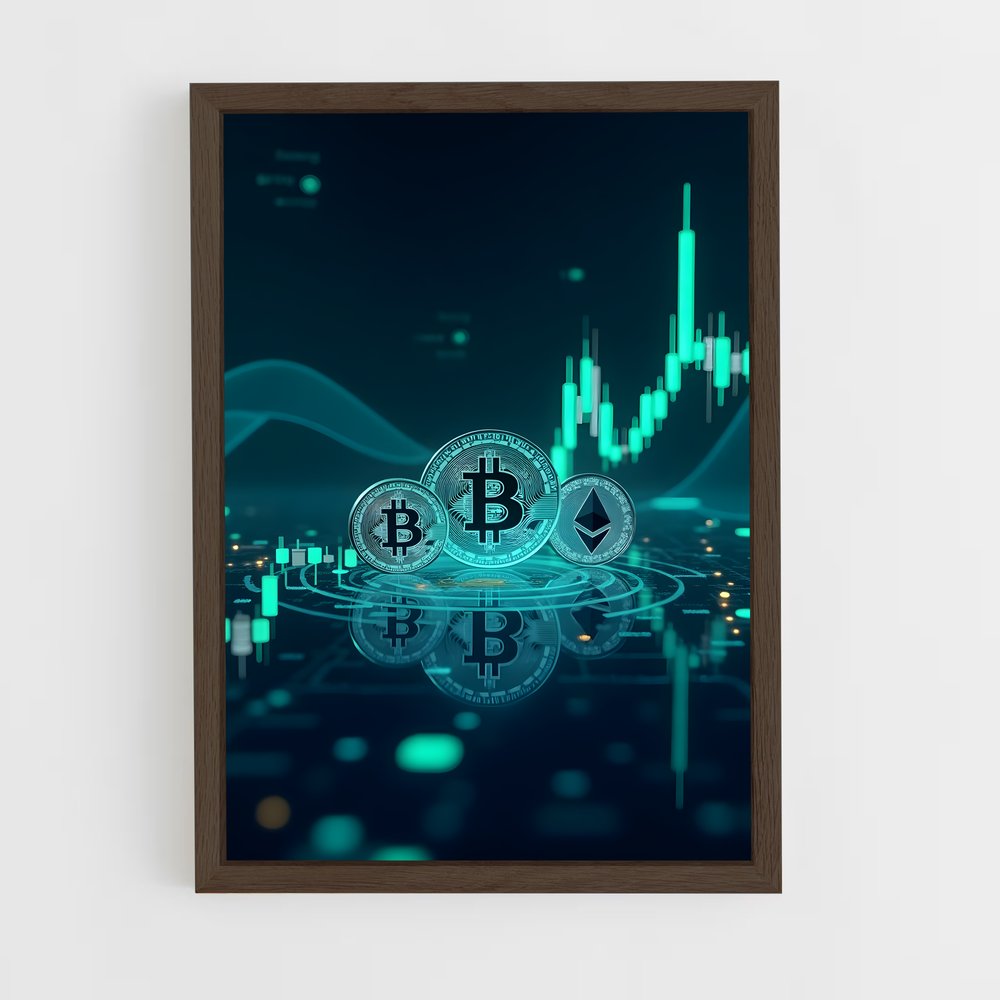 ap-cryptocurrency-7 cadre Bois foncé