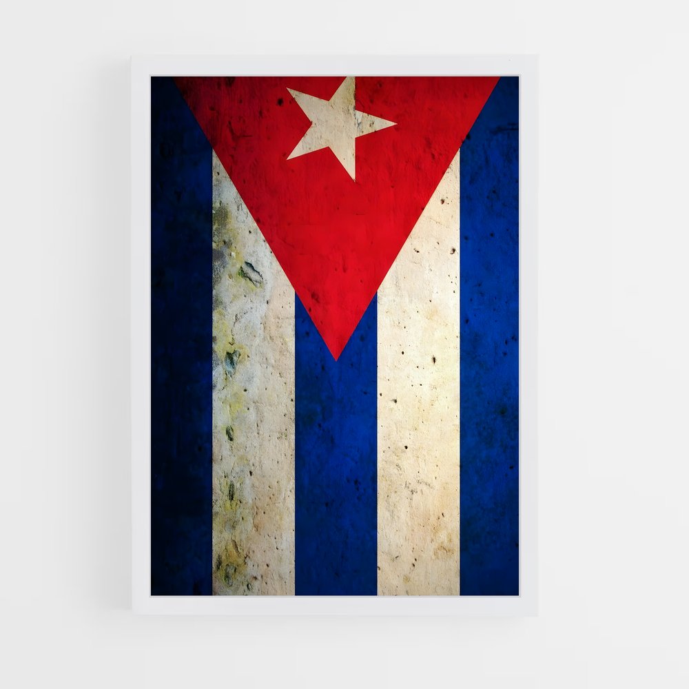 ap-cuba flag-1 cadre Blanc