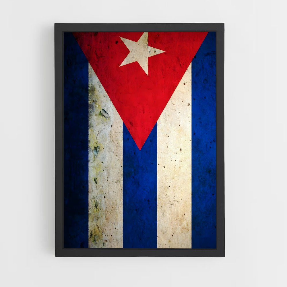 ap-cuba flag-1 cadre Noir