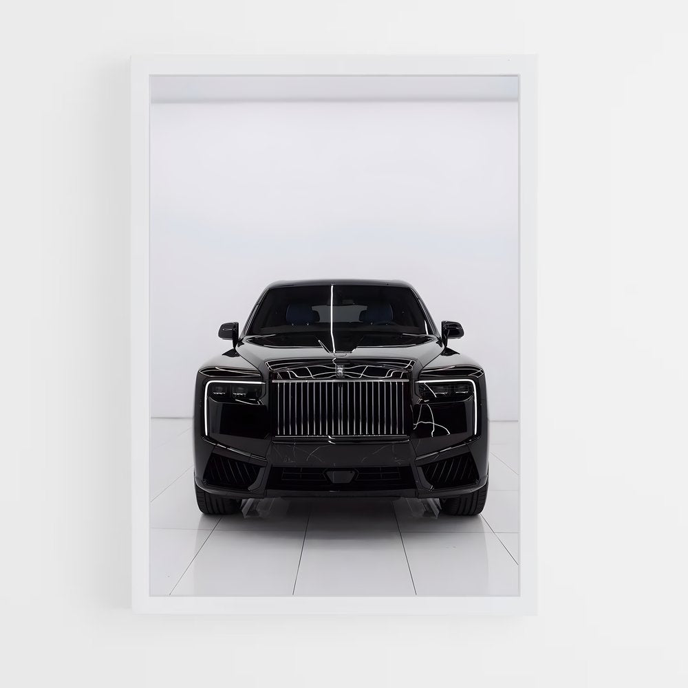 ap-cullinan black badge-4 cadre Blanc