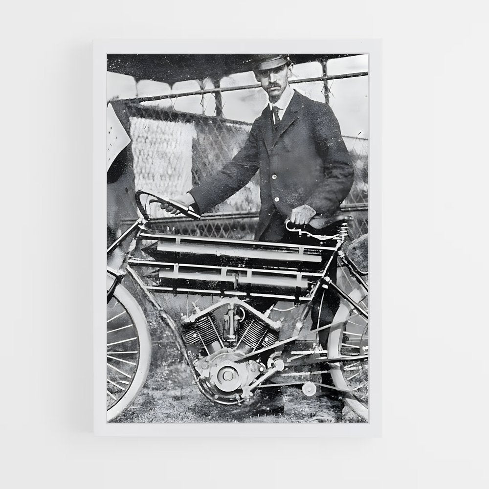 ap-curtiss motorcycles-1 cadre Blanc