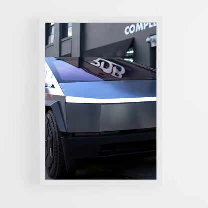 ap-cybertruck beast-5 cadre Blanc