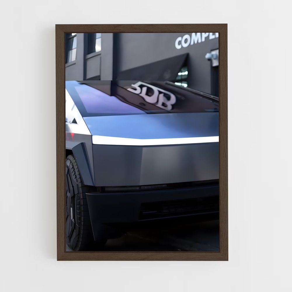 ap-cybertruck beast-5 cadre Bois foncé
