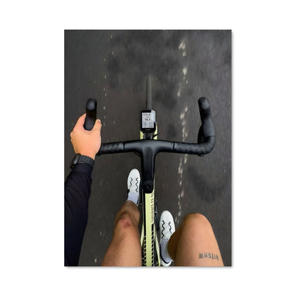 Poster Équilibre Sur Roues